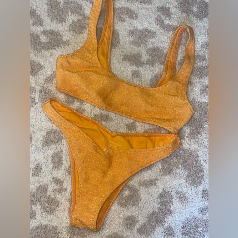 Orange bikini